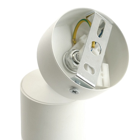 Светильник Feron ML1861 ZEN  настенно-потолочный под лампу GU10, белый, хром - фото