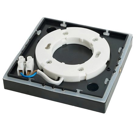 Светильник садово-парковый Feron DH0604,на стену, GX53 230V, черный - фото