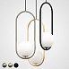 Подвесной Светильник Matthew Mccormick Hoop 40 Бронза Mila Pendant Imperiumloft 181903-22 - фото