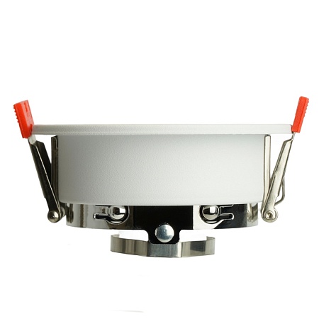 Светильник встраиваемый Feron DL3102 потолочный MR16 G5.3 белый + хром - фото