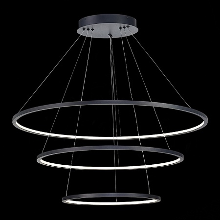 Светильник подвесной ST-Luce Черный/Белый LED 1*114W 4000K ST603.443.114 - фото