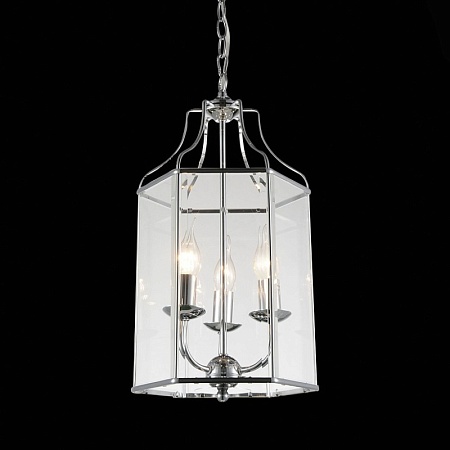 Люстра подвесная ST-Luce Хром/Прозрачный E14 3*40W SL228.103.03 - фото