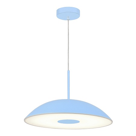 Светильник подвесной ST-Luce Голубой/Голубой LED 1*24W 3000K SL6128.703.01 - фото
