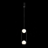 Подвес ST-Luce Черный/Белый LED 2*8W 4000K SL395.403.02