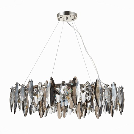 Люстра подвесная ST-Luce Никель/Прозрачный E14 12*40W SL1227.103.12 - фото