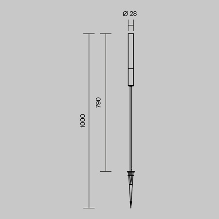Ландшафтный светильник Outdoor O487FL-L3GF3K1 - фото