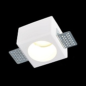 Св-к встр. из гипса Белый GU10 1*50W IP20 L80xW80xH52 180-240V Без ламп ST252.508.01
