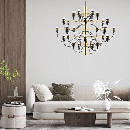 10196/1000 Gold Подвесной светильник LOFT IT Gino - фото