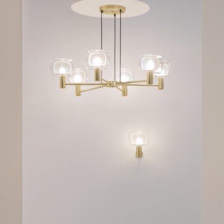 Настенный светильник (бра) Maytoni Vision MOD411WL-01G - фото