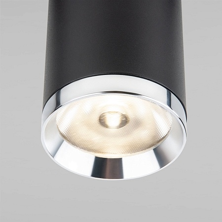 Трековый светильник Slim Magnetic R06 10W 4200K Ringe черный/серебро 85506/01 - фото
