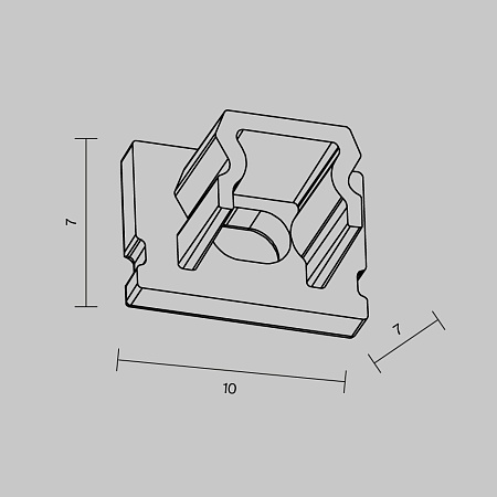 Комплектующие для профиля Led Strip 642010 - фото