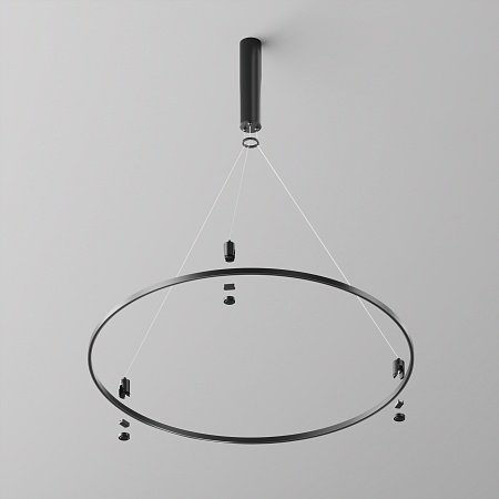 Шинопровод круглый 800 мм Technical TRX154-R-D800-B - фото