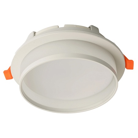 Светильник встраиваемый Feron DL700  потолочный GX70 белый круг - фото