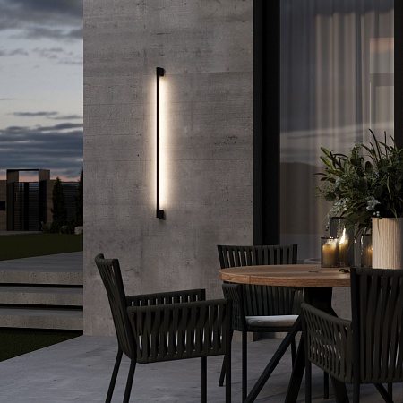 Светильник садово-парковый Argos 12W 4000K черный 35121/D Elektrostandard - фото