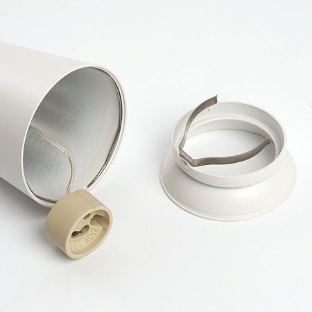 Светильник потолочный Feron ML185 Barrel BELL MR16 35W, 230V, GU10, белый - фото