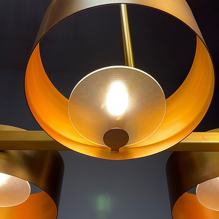 Люстра Sound Or6 Suspension Lamp 5 Imperiumloft 102140-26 - фото