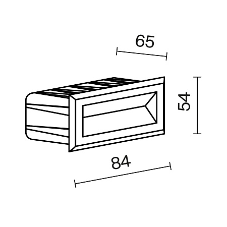 Подсветка для лестниц Outdoor O045SL-L3B3K - фото