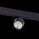 Магнитный трековый светильник Черный LED 1*6W 3000K 560Lm Ra>90 36° IP20 L120xW81xH138 ST353.436.06 - фото