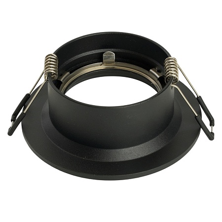 Светильник встраиваемый Feron DL3111 потолочный MR16 G5.3 черный - фото