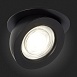 Св-к встр. Черный LED 1*10W 3000K 850Lm Ra>90 38° IP20 D109xH60 180-240V ST654.438.10 - фото
