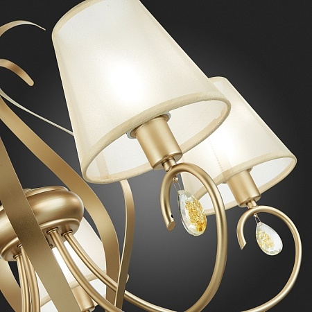 Светильник подвесной Шампань/Шампань E14 5*40W SLE111403-05 - фото