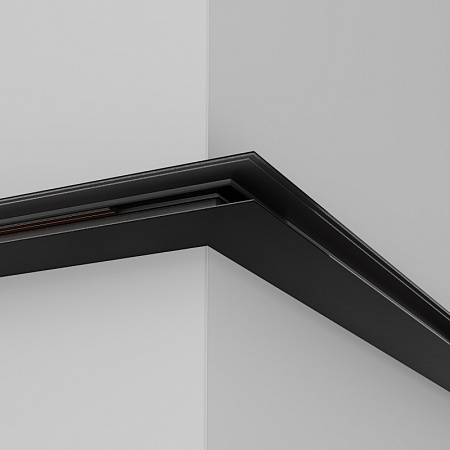 Коннектор внешний Exility накладной черный - фото