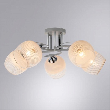 Потолочная люстра ARTE LAMP A4121PL-5WH - фото