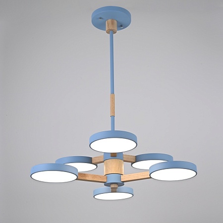 Подвесная Люстра Turna Dbl L6 Blue Imperiumloft 229090-26 - фото