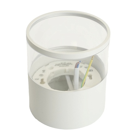 Светильник потолочный Feron HL454 HALO 12W, 230V, GX53, белый - фото