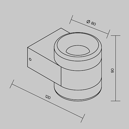 Настенный светильник (бра) Outdoor O490WL-L6W3K - фото