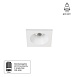Точечный встраиваемый светильник ARTE LAMP A2858PL-1WH - фото
