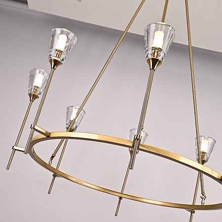 Светильник Italian Globe Cedar Moss Light 9 Imperiumloft 75711-22 - фото