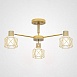 Потолочная Люстра Corf B3 Yellow 3 Lamps Imperiumloft 189494-26 - фото