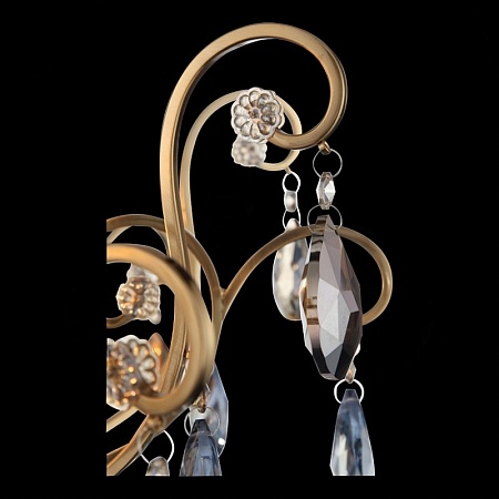 Люстра подвесная ST-Luce Бронза/Мульти E14 8*40W SL421.303.08 - фото