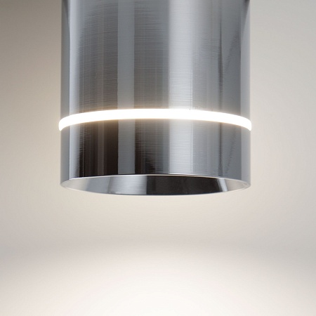 Накладной светодиодный светильник DLR022 12W 4200K хром Elektrostandard - фото