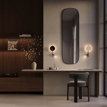 Настенный светильник (бра) Maytoni MOD450WL-L9B3K - фото