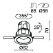 Встраиваемый светильник Technical Wise DL057-7W3K-W - фото