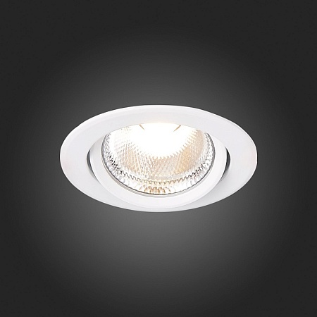 Св-к встр. Белый LED 1*10W 3000K 750Lm Ra80 36° IP20 D109xH65 220-240V ST211.538.10.36 - фото