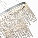 Люстра подвесная ST-Luce Серебристый/Прозрачный LED 1*55W 3000K/4000K/6000K SL6201.103.55 - фото