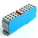 LD562-1-40 Торцевая заглушка для ЗНИ LD554 4 мм²  (JXB ST 4), синий - фото