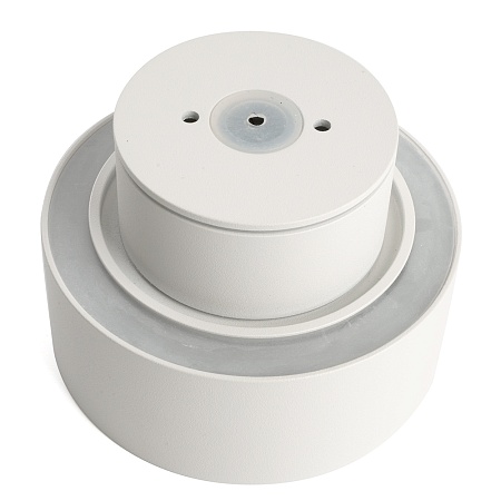 Светильник потолочный Feron HL367 Barrel AURA 12W, 230V, GX53, белый IP44 - фото
