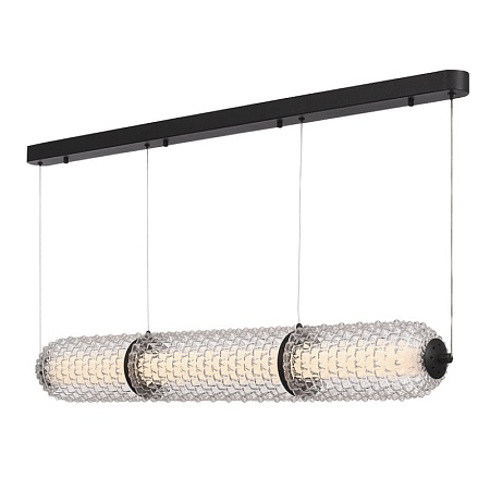 Светильник подвесной ST-Luce черный/прозрачный LED 1*37W 4000K SL6144.413.01 - фото