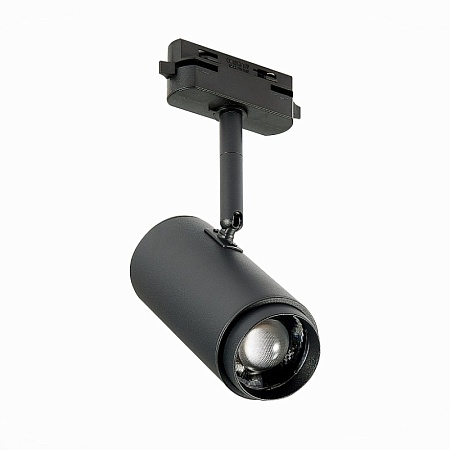 Св-к трек. Zoom Черный LED 1*12W 4000K 1 200Lm Ra>80 15-60° IP20 L137xW59xH179 170-240V ST600.446.12 - фото
