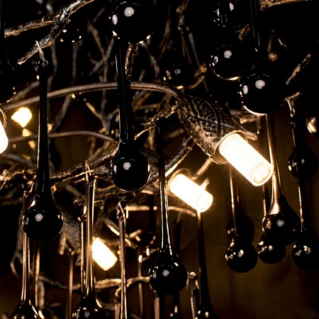 10067/1250 BK Подвесная люстра LOFT IT Bijout - фото