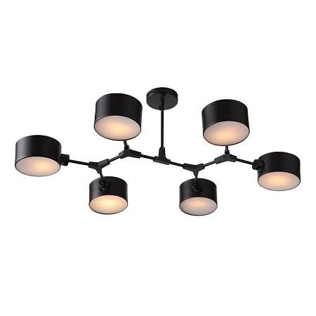 Светильник потолочный Черный/Черный E14 6*60W SLE183402-06 - фото