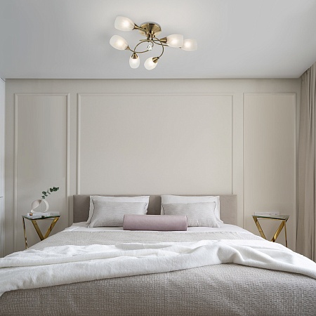 Потолочный светильник Eurosvet 2275/6 античная бронза - фото