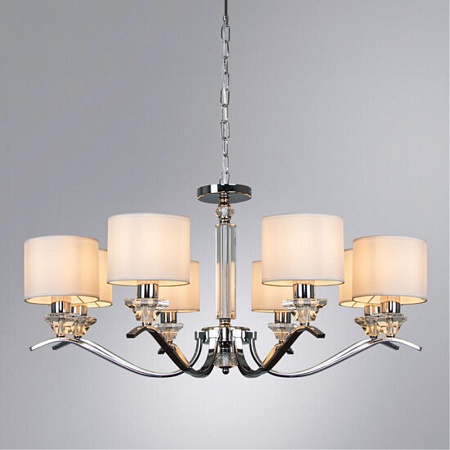 Подвесная люстра ARTE LAMP A4091LM-8CC - фото