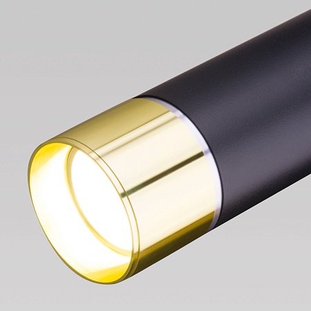 Подвесной светильник Eurosvet DLN107 GU10 черный/золото - фото