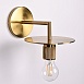 Бра Rh Utilitaire Knurled Disk Shade Sconce Brass Imperiumloft 123282-22 - фото