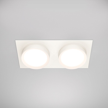 Встраиваемый светильник Technical Hoop DL086-02-GX53-SQ-W - фото